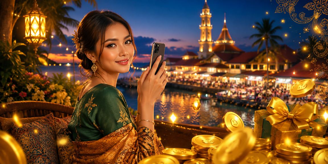 Pemain menggunakan aplikasi m4d dengan tawaran promosi
